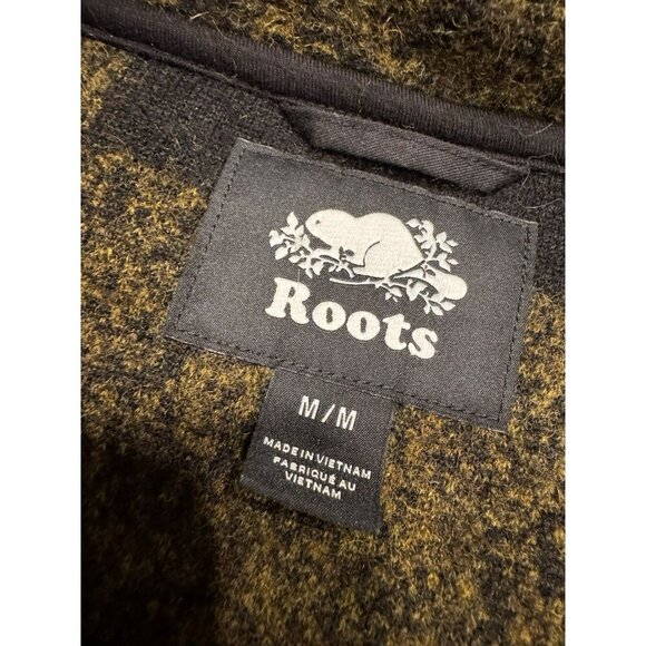 Roots Seymour Women’s Plaid Green Jacket Medium EUC - Picture 5 of 6